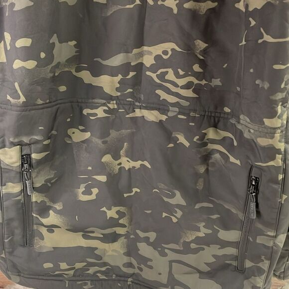 Free Soldier Tactical Waterproof Softshell Hooded Hiking Jacket Large Camo - Picture 15 of 16